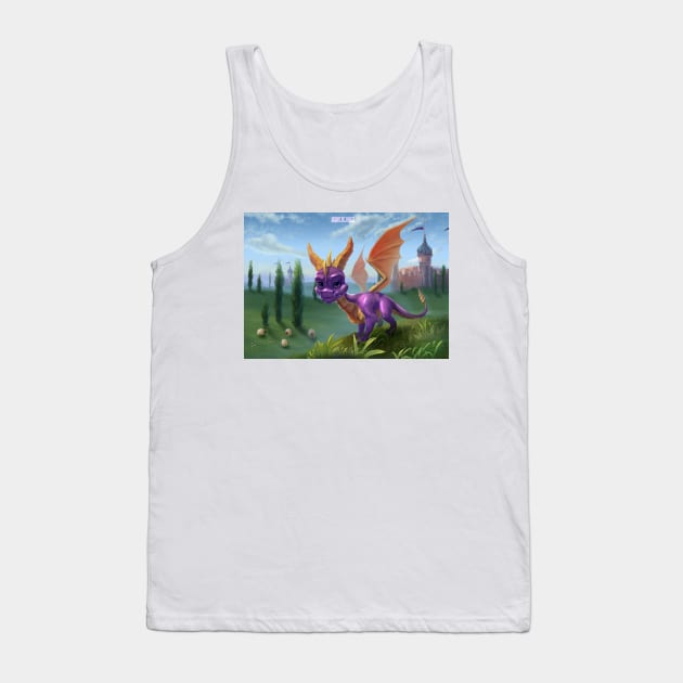 Spyro the dragon Tank Top by MeOfF